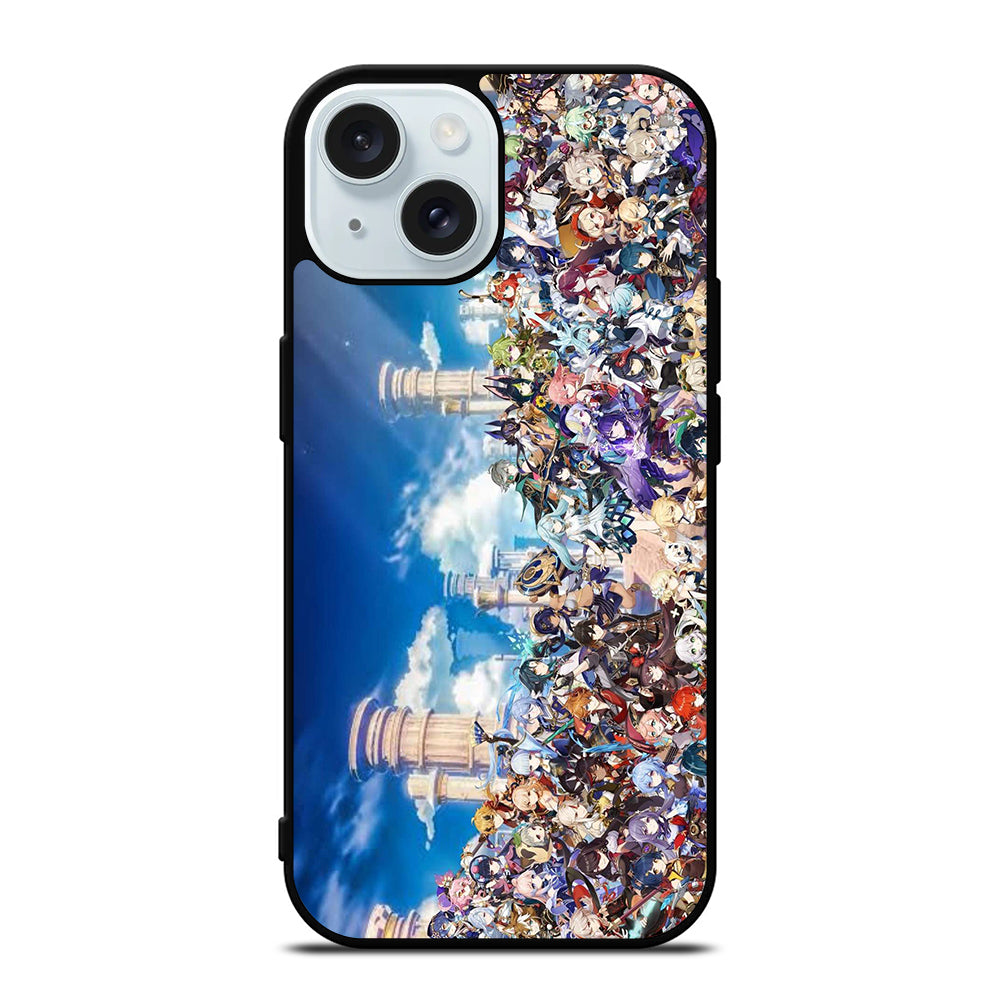 GENSHIN IMPACT CHARACTER iPhone 15 Case Cover