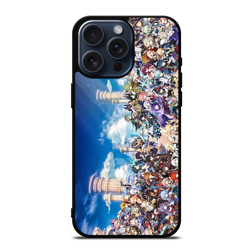 GENSHIN IMPACT CHARACTER iPhone 15 Pro Max Case Cover