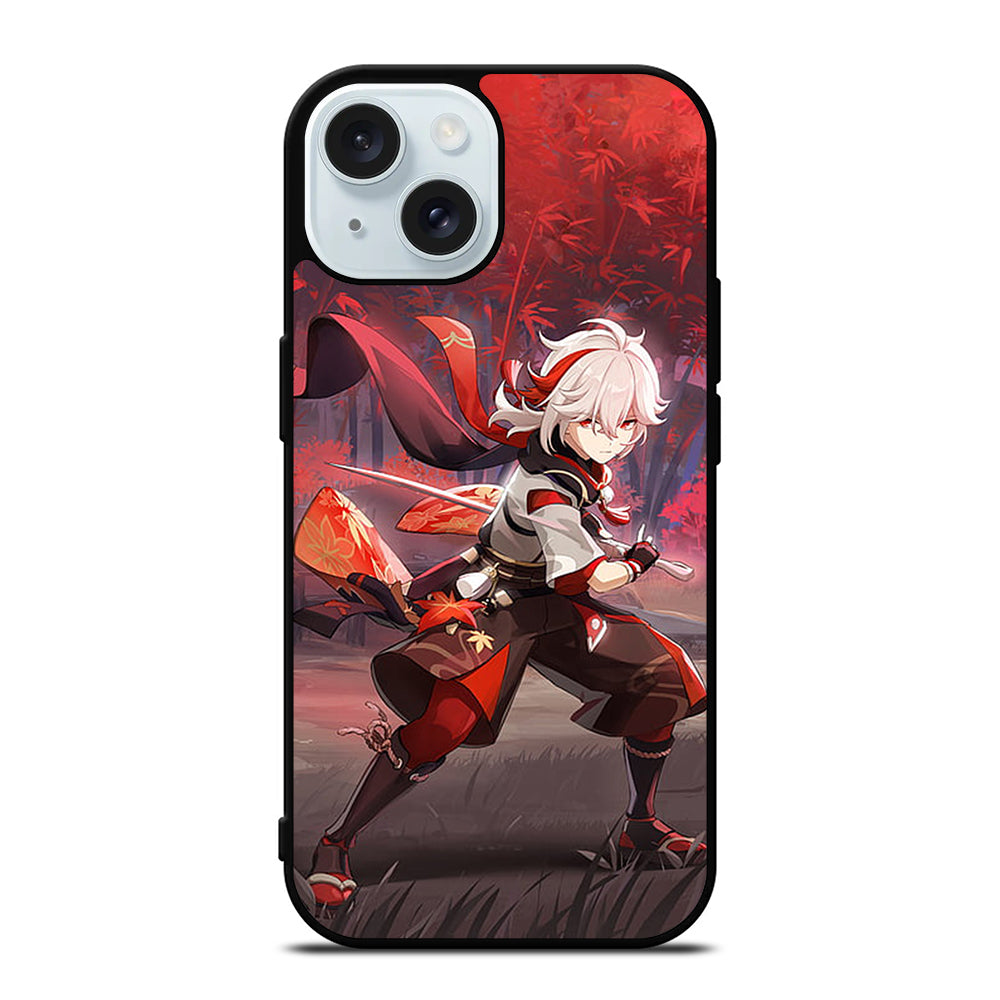 GENSHIN IMPACT KAEDEHARA KAZUHA 1 iPhone 15 Case Cover