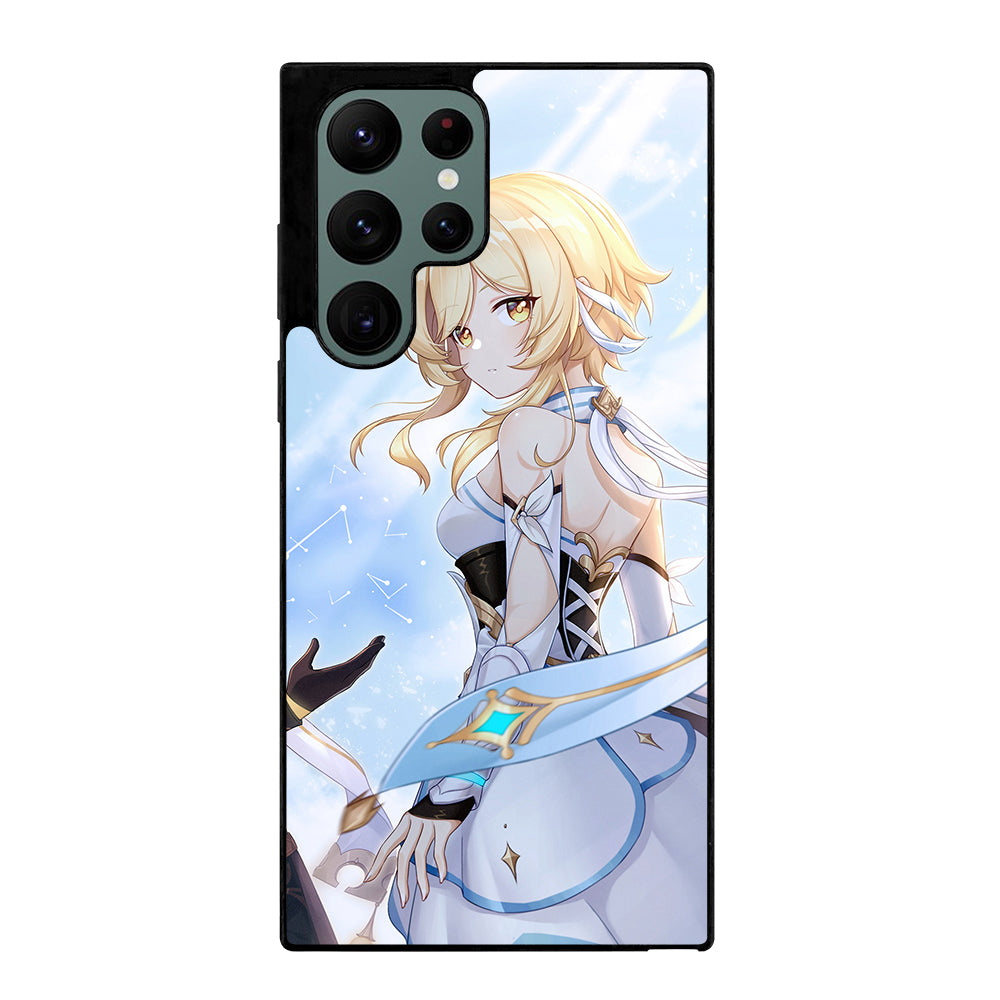 GENSHIN IMPACT LUMINE CUTE Samsung Galaxy S22 Ultra Case Cover