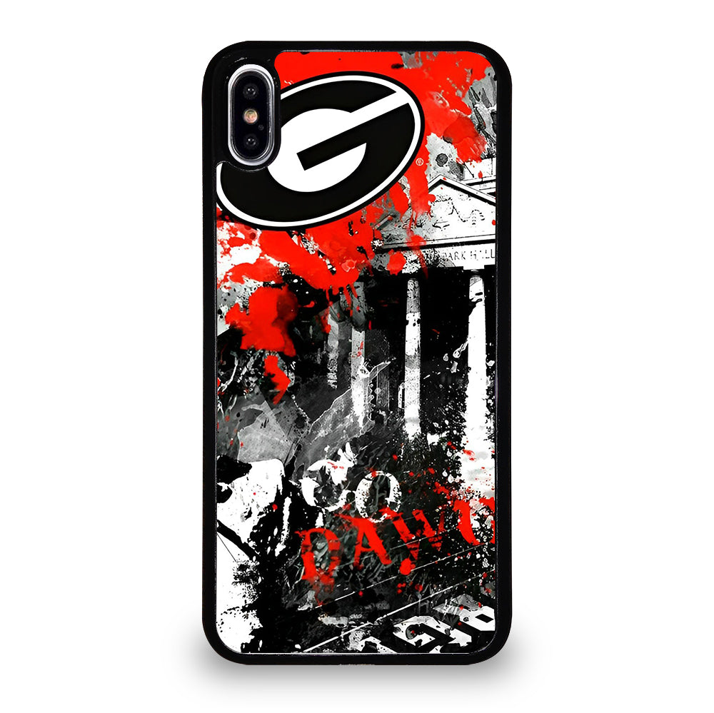GEORGIA BULLDOGS ART iPhone XS Max Case Cover