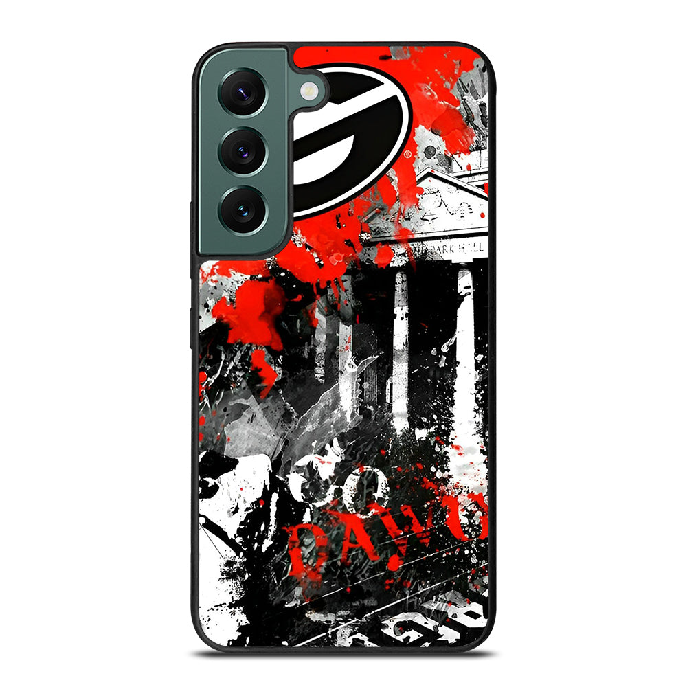 GEORGIA BULLDOGS ART Samsung Galaxy S22 Case Cover