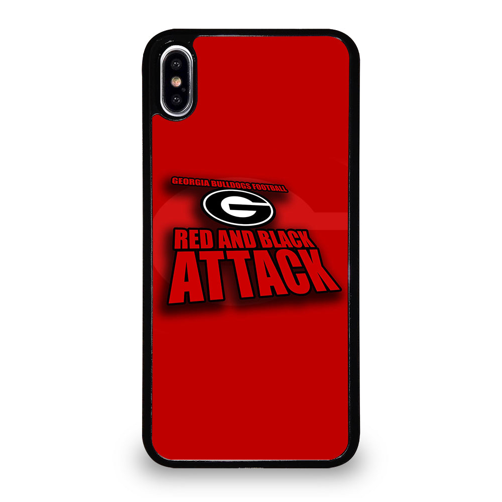 GEORGIA BULLDOGS FOOTBALL NFL LOGO iPhone XS Max Case Cover