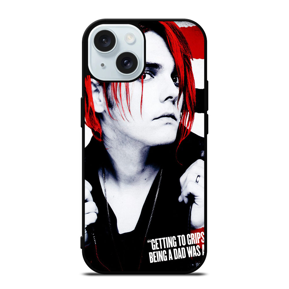 GERARD WAY MCR POSTER iPhone 15 Case Cover