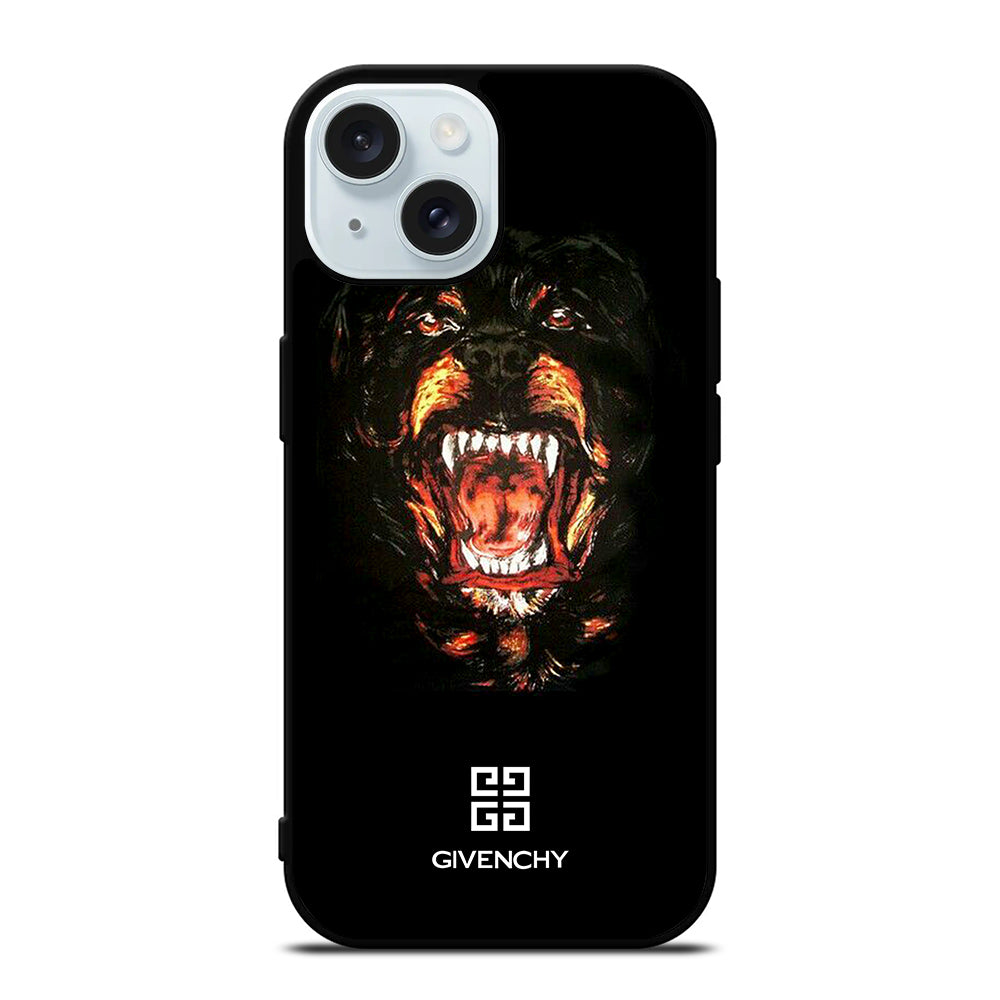 GIVENCHY ROTTWEILER ART 3 iPhone 15 Case Cover