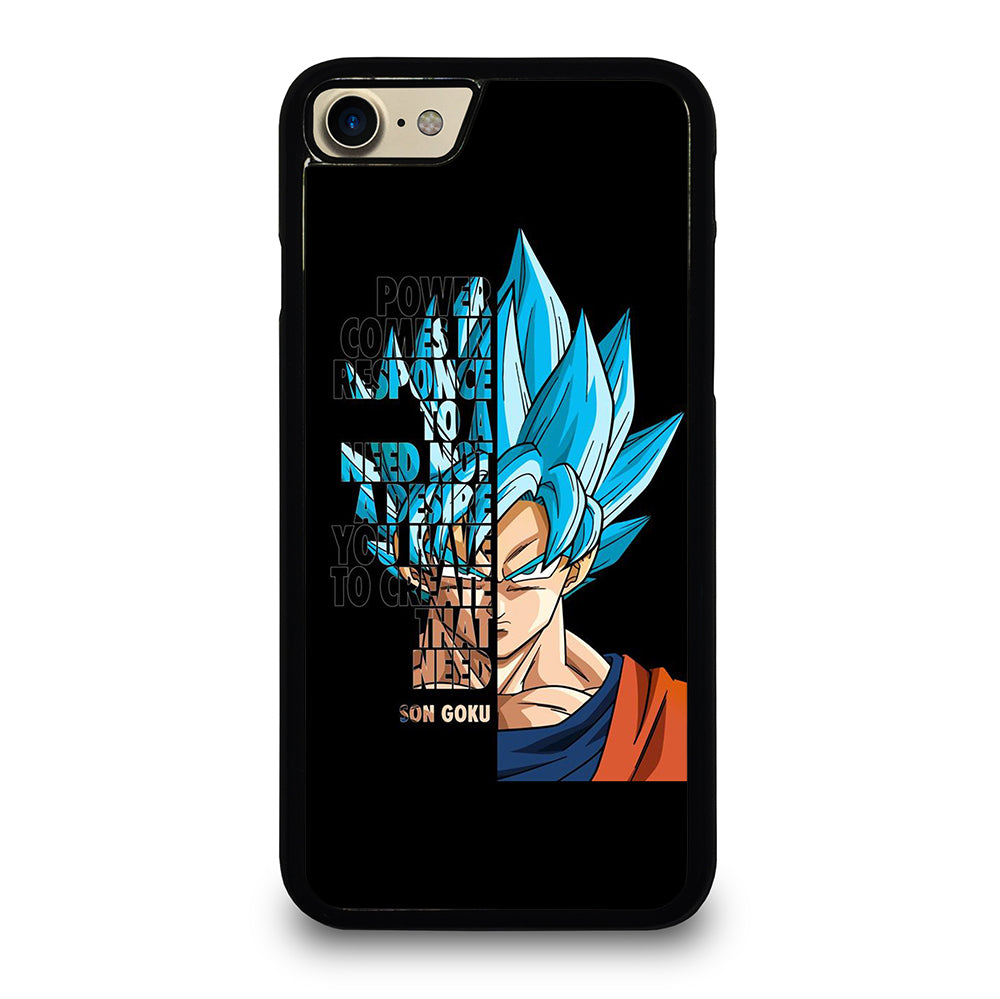 GOKU DRAGON BALL QUOTE iPhone 7 / 8 Case Cover