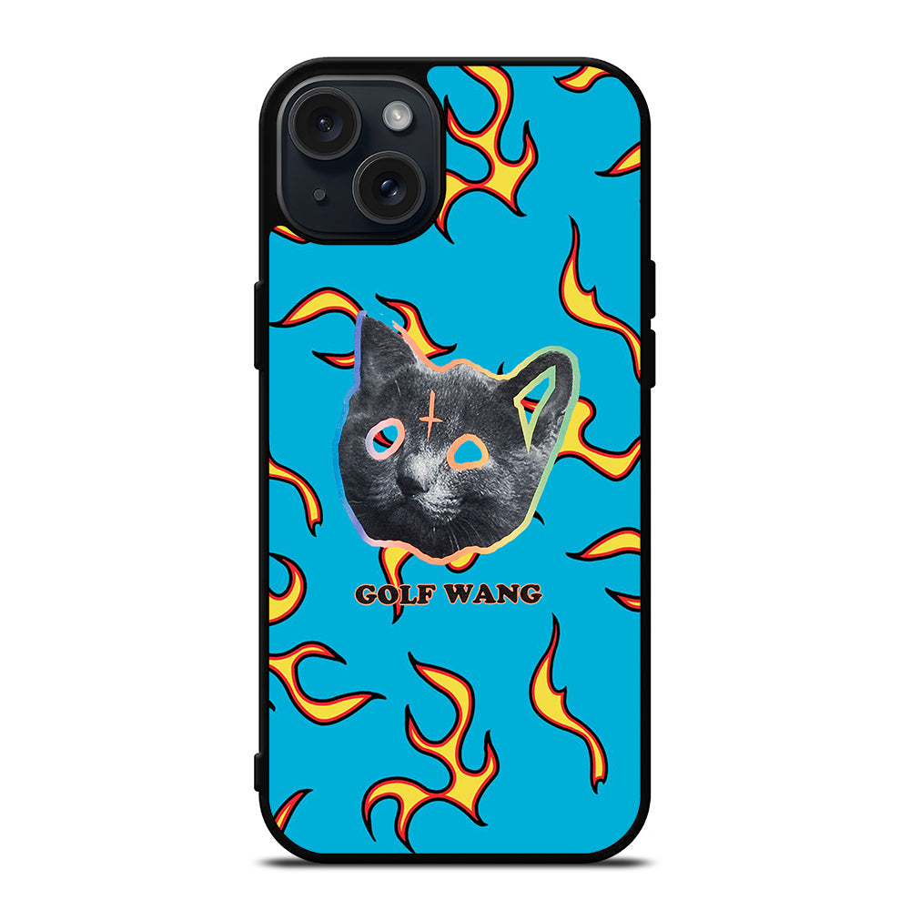 GOLF WANG FLAME ODD FUTURE CAT iPhone 15 Plus Case Cover