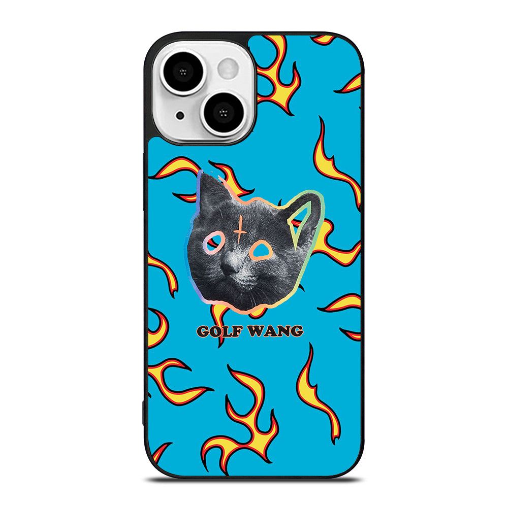 GOLF WANG FLAME ODD FUTURE CAT iPhone 13 Mini Case Cover