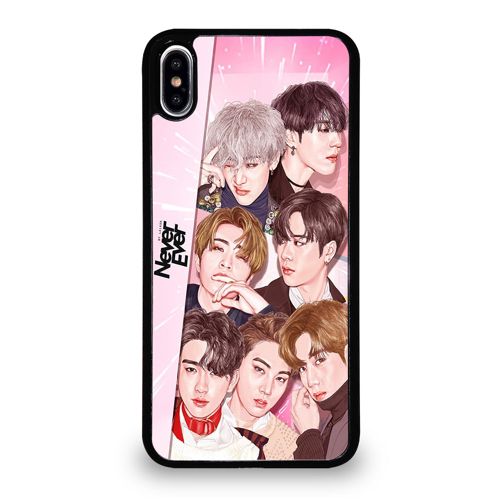 GOT7 KPOP NEVER EVER iPhone XS Max Case Cover