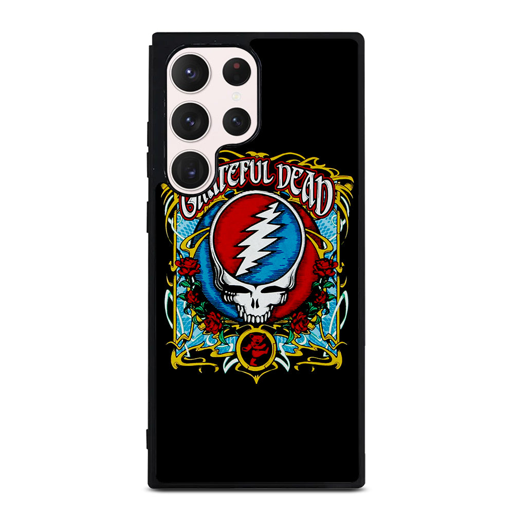 GRATEFUL DEAD BAND ROSE LOGO Samsung Galaxy S23 Ultra Case Cover