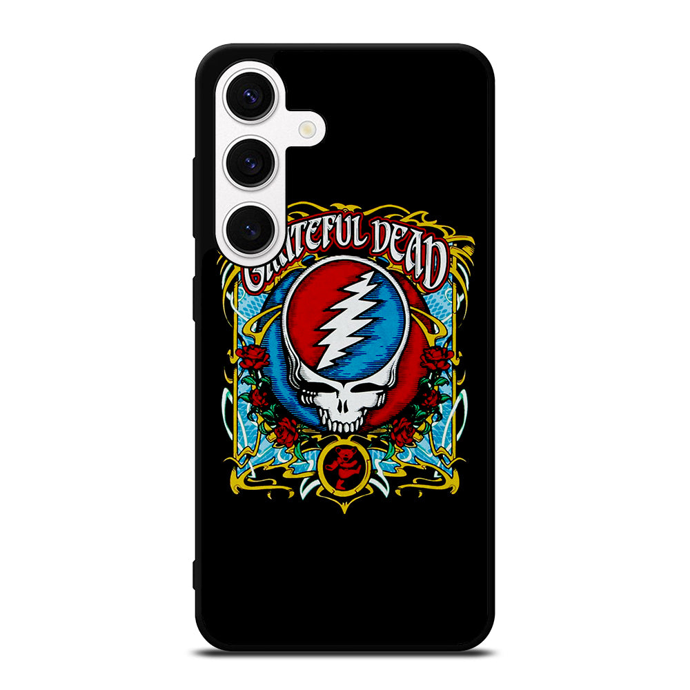 GRATEFUL DEAD BAND ROSE LOGO Samsung Galaxy S24 Case Cover