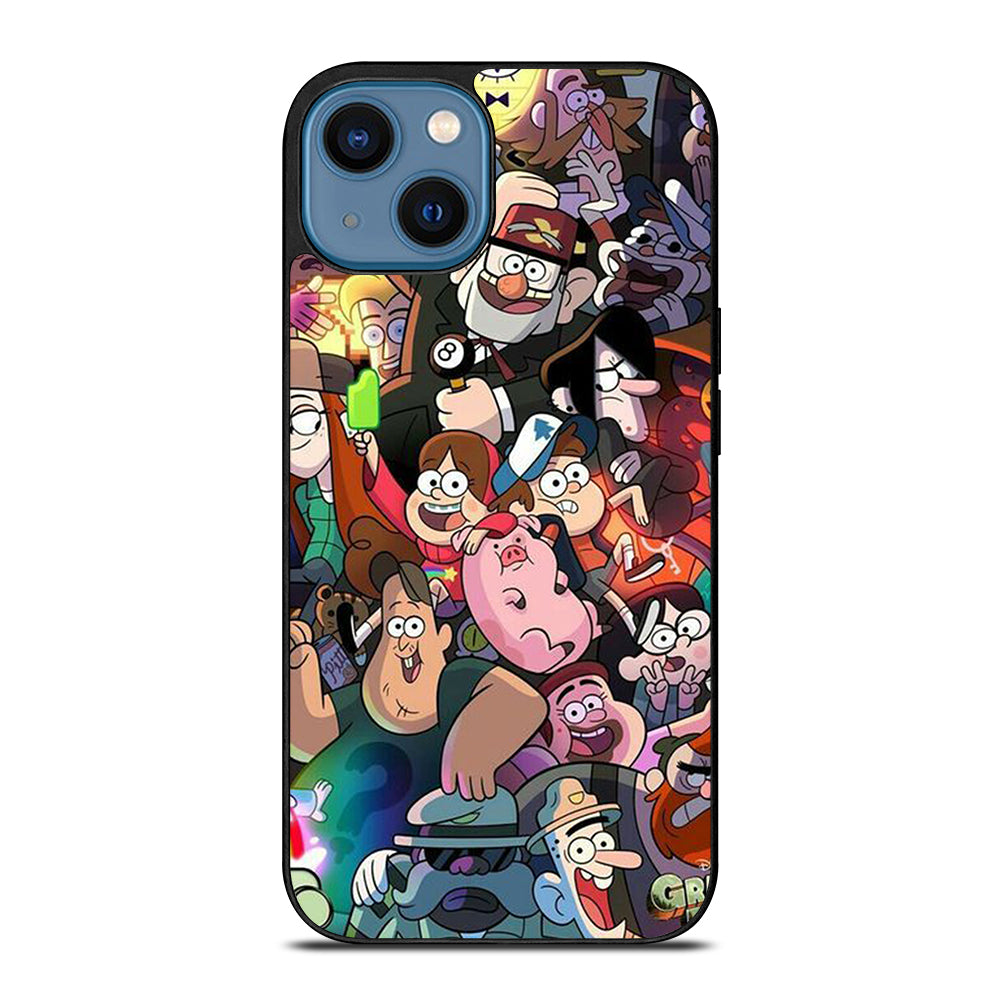 GRAVITY FALLS CHARACTER 3 iPhone 14 Case Cover