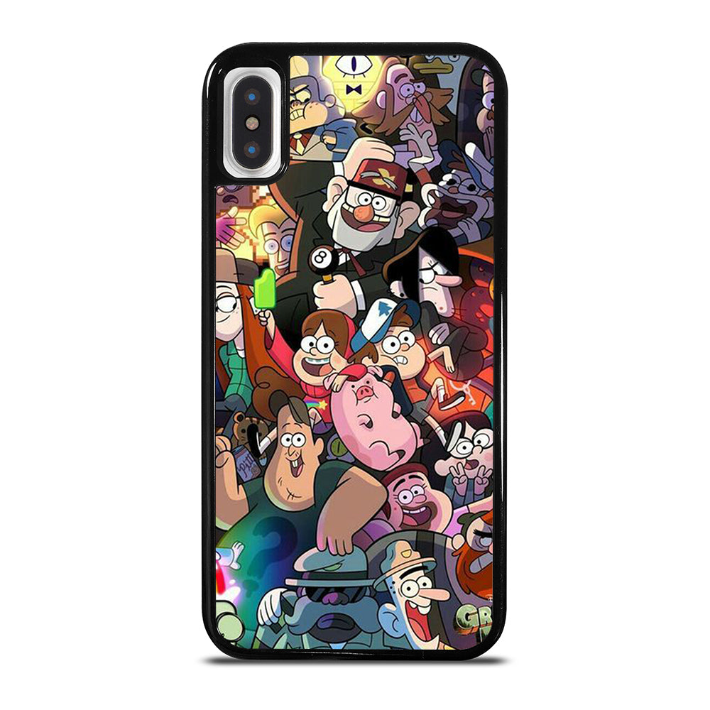 GRAVITY FALLS CHARACTER 3 iPhone X / XS Case Cover