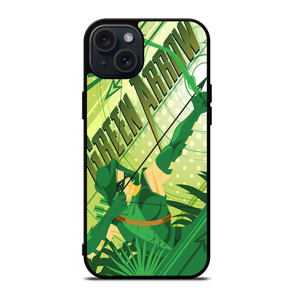 GREEN ARROW DC CARTOON 2 iPhone 15 Plus Case Cover