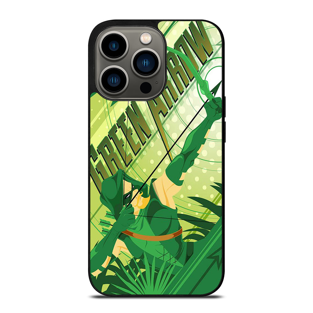 GREEN ARROW DC CARTOON 2 iPhone 13 Pro Case Cover