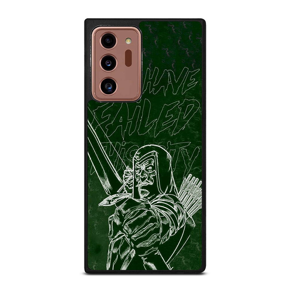 GREEN ARROW QUOTE Samsung Galaxy Note 20 Ultra Case Cover