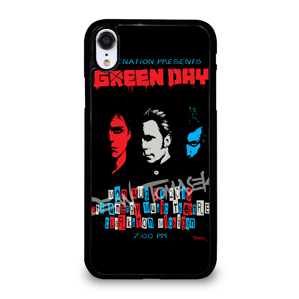 GREEN DAY BAND POSTER 2 iPhone XR Case Cover