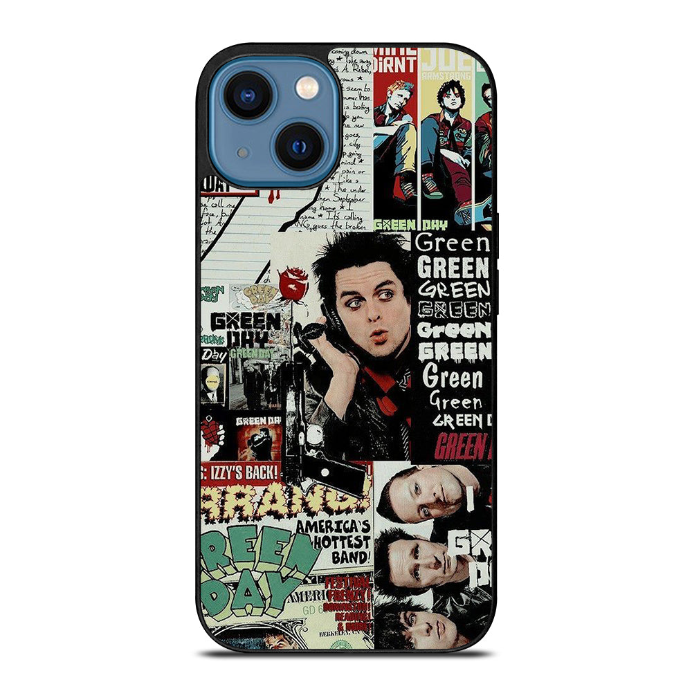GREEN DAY BAND POSTER iPhone 14 Case Cover