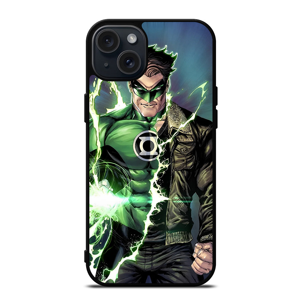 GREEN LANTERN DC CARTOON iPhone 15 Plus Case Cover