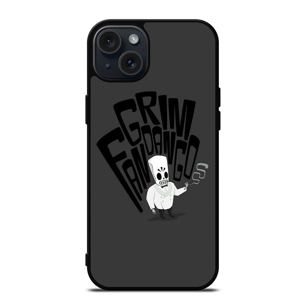 GRIM FANDANGO MANNY CALAVERA CARTOON 2 iPhone 15 Plus Case Cover