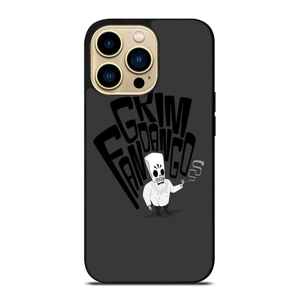 GRIM FANDANGO MANNY CALAVERA CARTOON 2 iPhone 14 Pro Max Case Cover