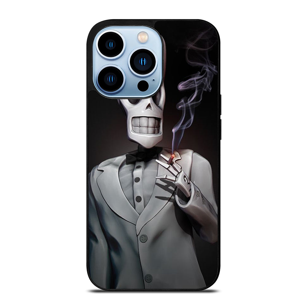 GRIM FANDANGO MANNY CALAVERA SMOKE iPhone 13 Pro Max Case Cover