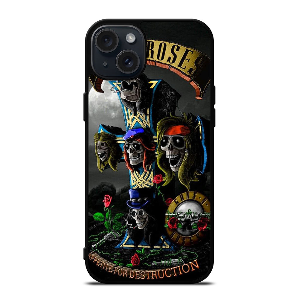 GUNS N ROSES EMBLEM iPhone 15 Plus Case Cover