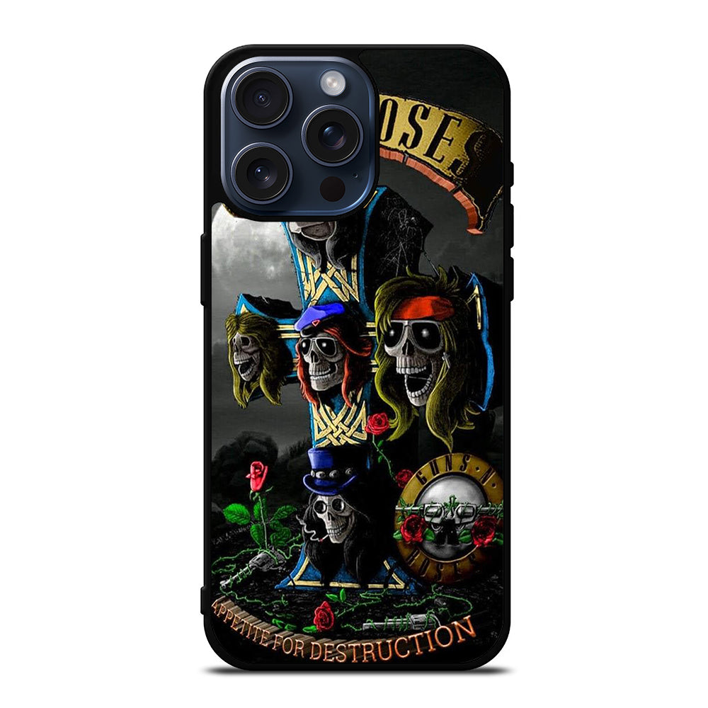GUNS N ROSES EMBLEM iPhone 15 Pro Max Case Cover