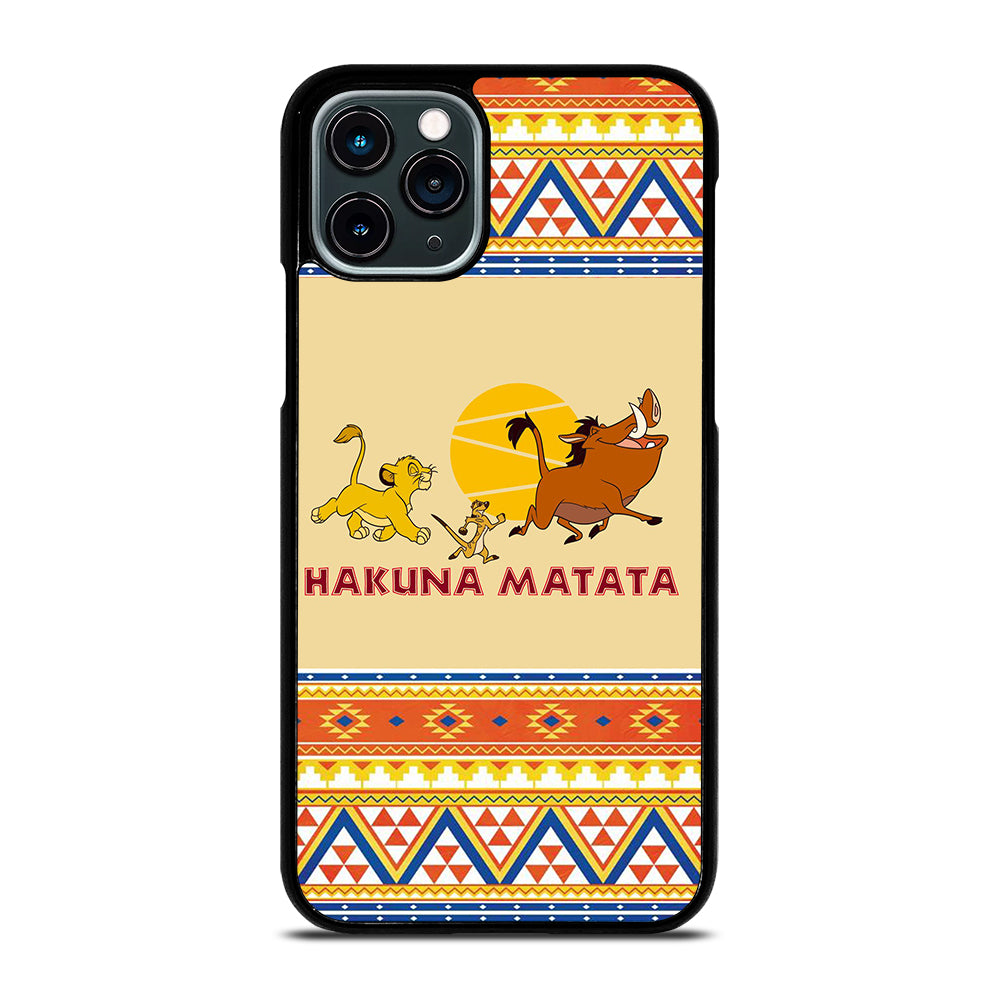 HAKUNA MATATA LION KING AZTEC 4 iPhone 11 Pro Case Cover
