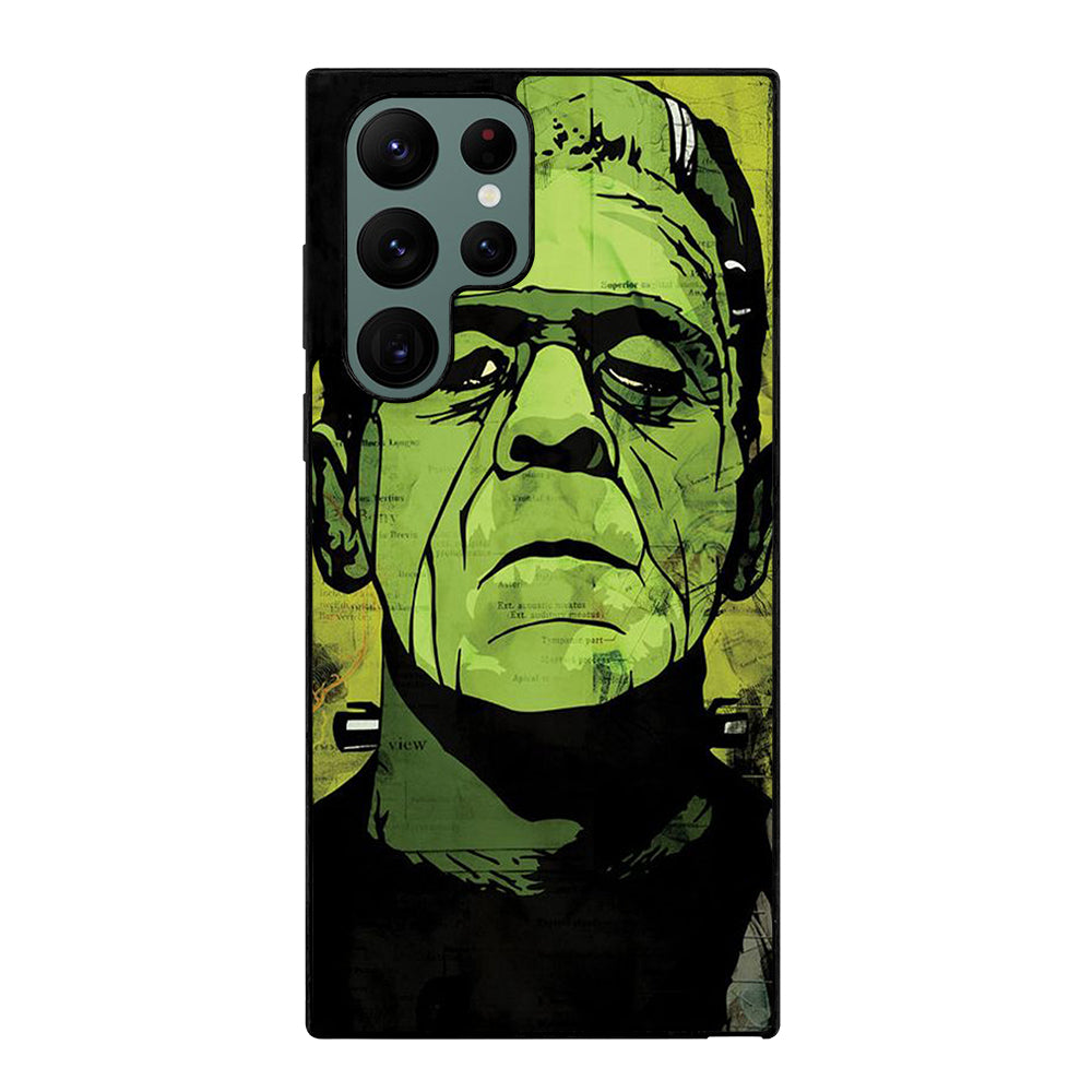 HALLOWEEN FRANKENSTEIN ART FACE Samsung Galaxy S22 Ultra Case Cover