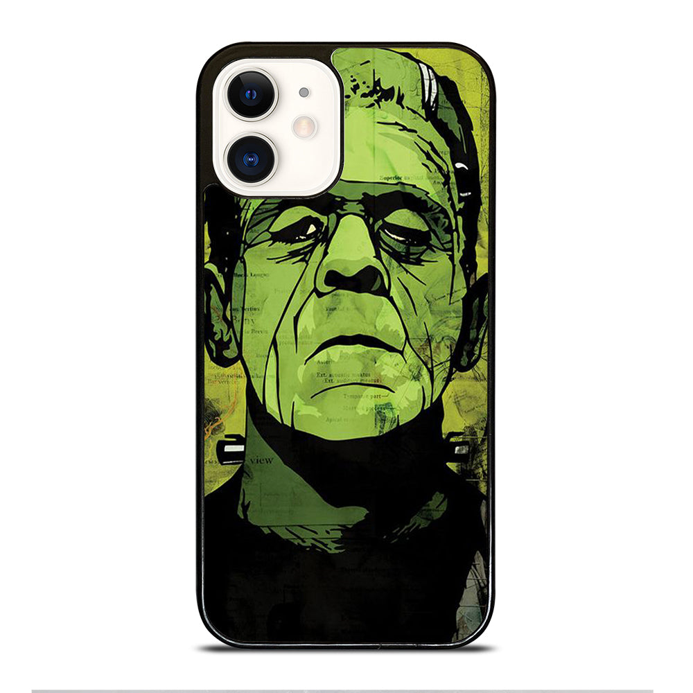 HALLOWEEN FRANKENSTEIN ART FACE iPhone 12 Case Cover