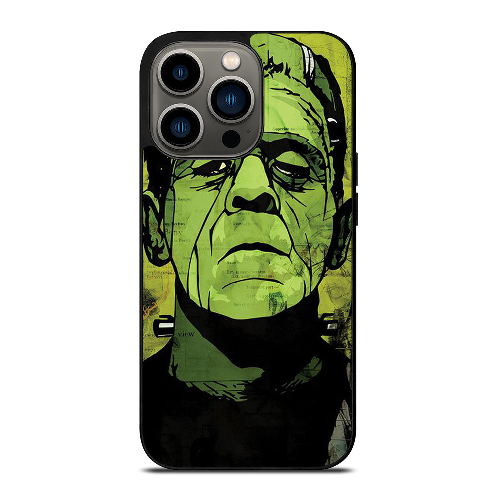 HALLOWEEN FRANKENSTEIN ART FACE iPhone 13 Pro Case Cover