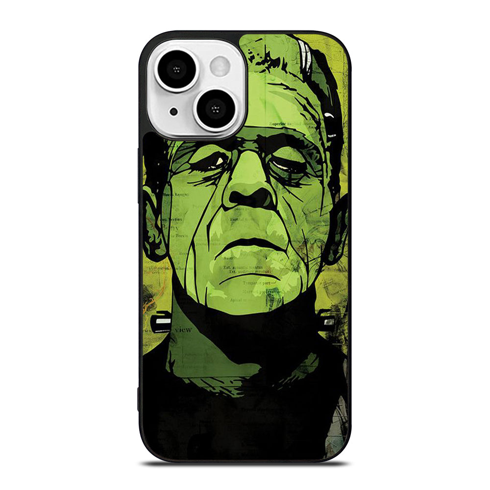 HALLOWEEN FRANKENSTEIN ART FACE iPhone 13 Mini Case Cover