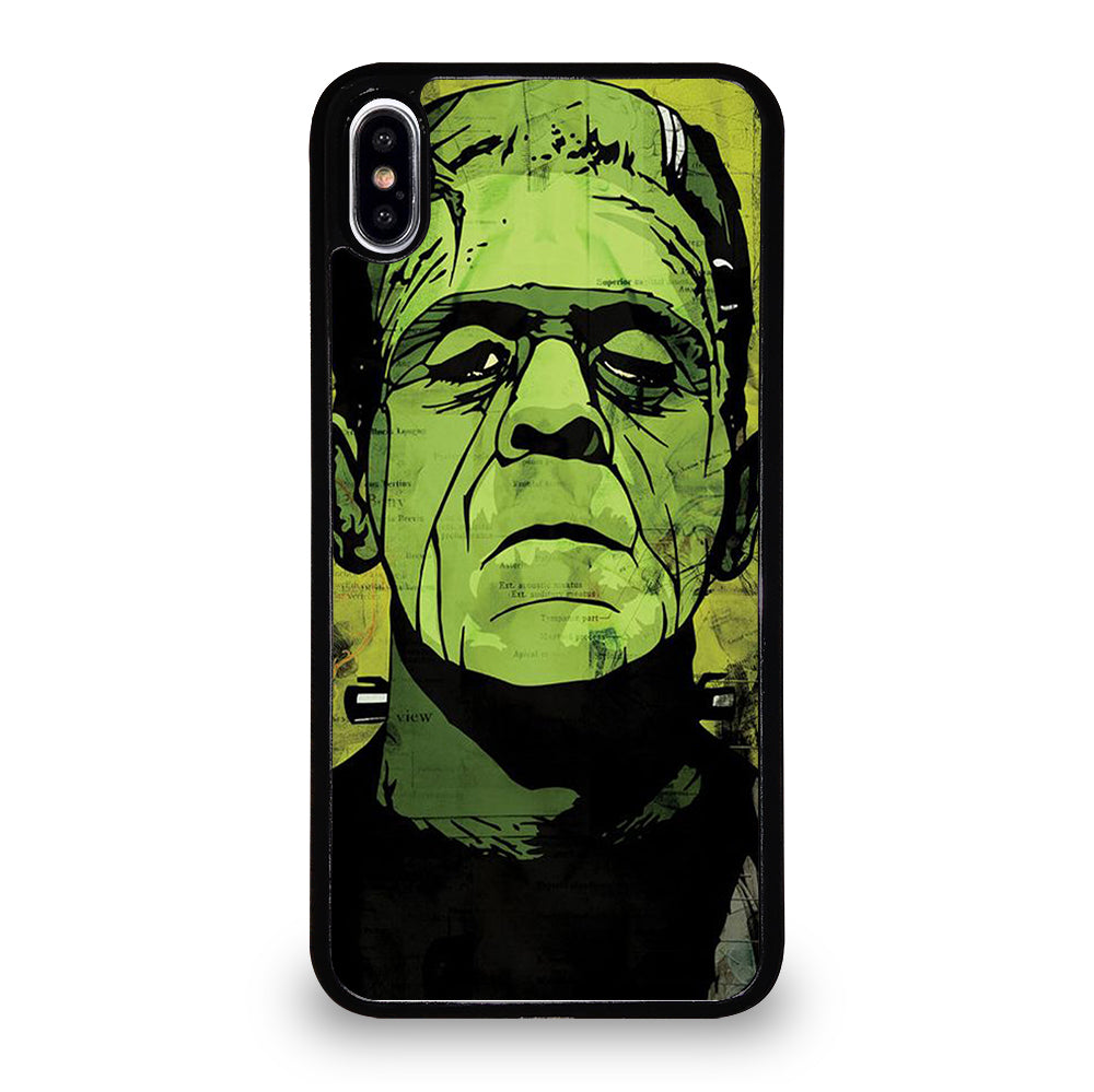 HALLOWEEN FRANKENSTEIN ART FACE iPhone XS Max Case Cover