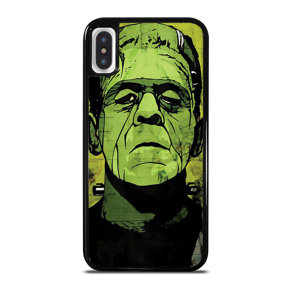 HALLOWEEN FRANKENSTEIN ART FACE iPhone X / XS Case Cover