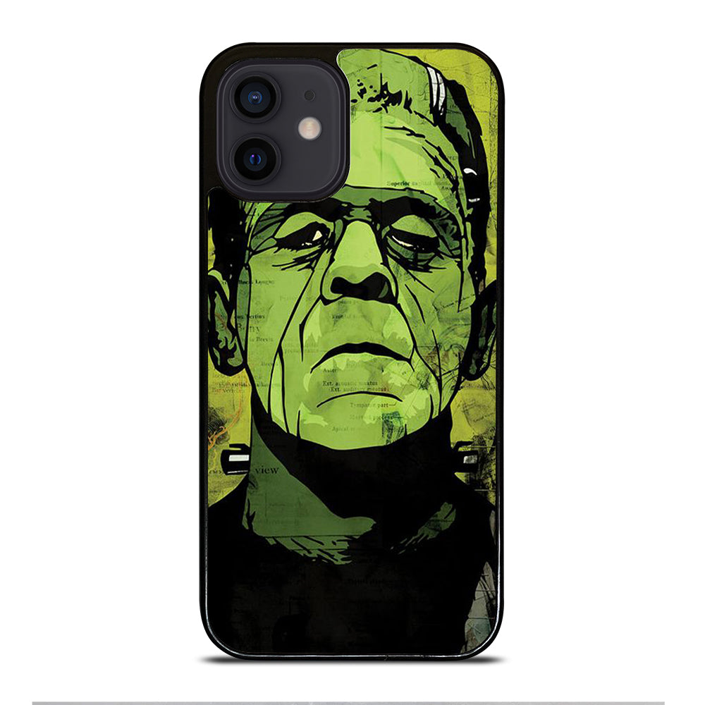 HALLOWEEN FRANKENSTEIN ART FACE iPhone 12 Mini Case Cover