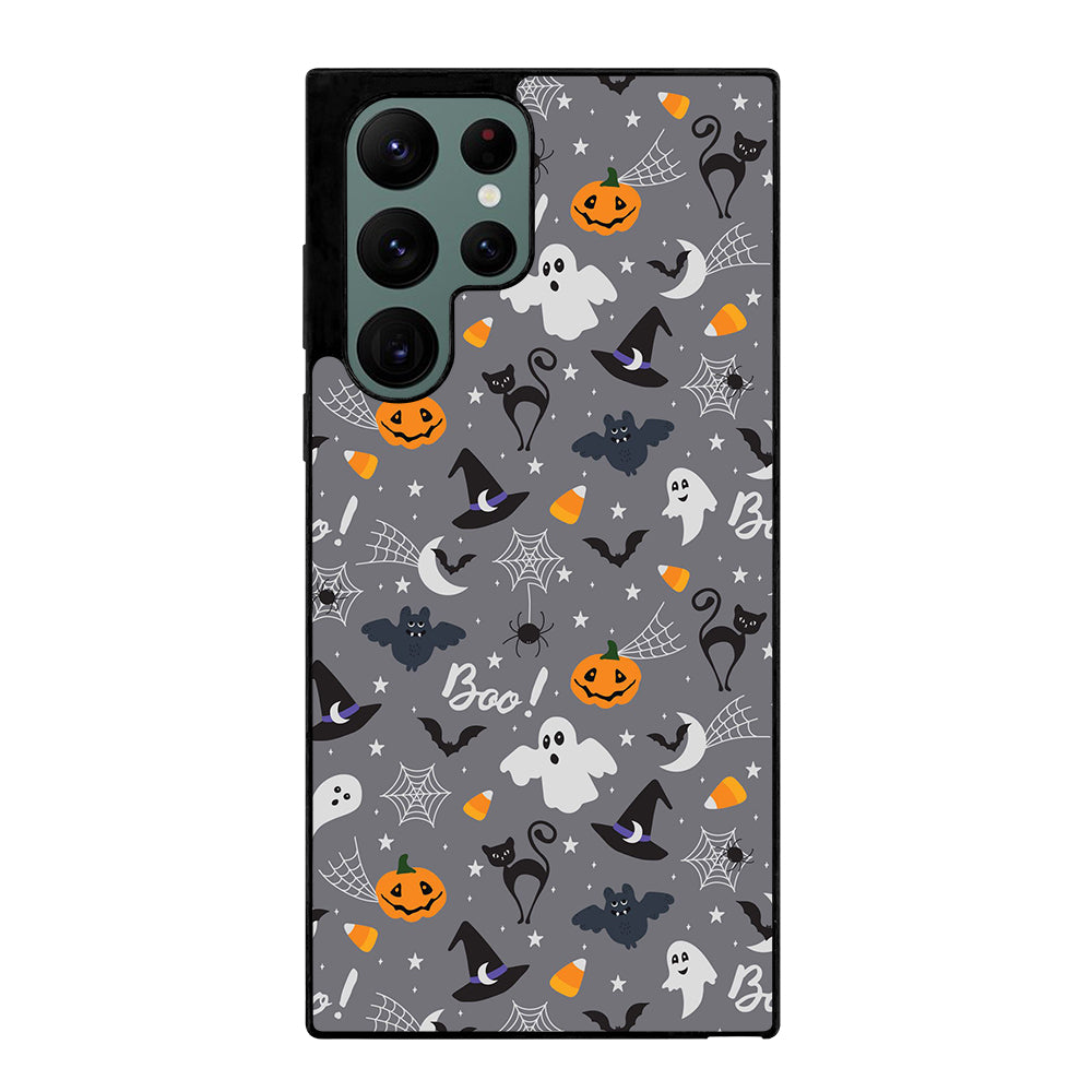 HALLOWEEN PATTERN 1 Samsung Galaxy S22 Ultra Case Cover