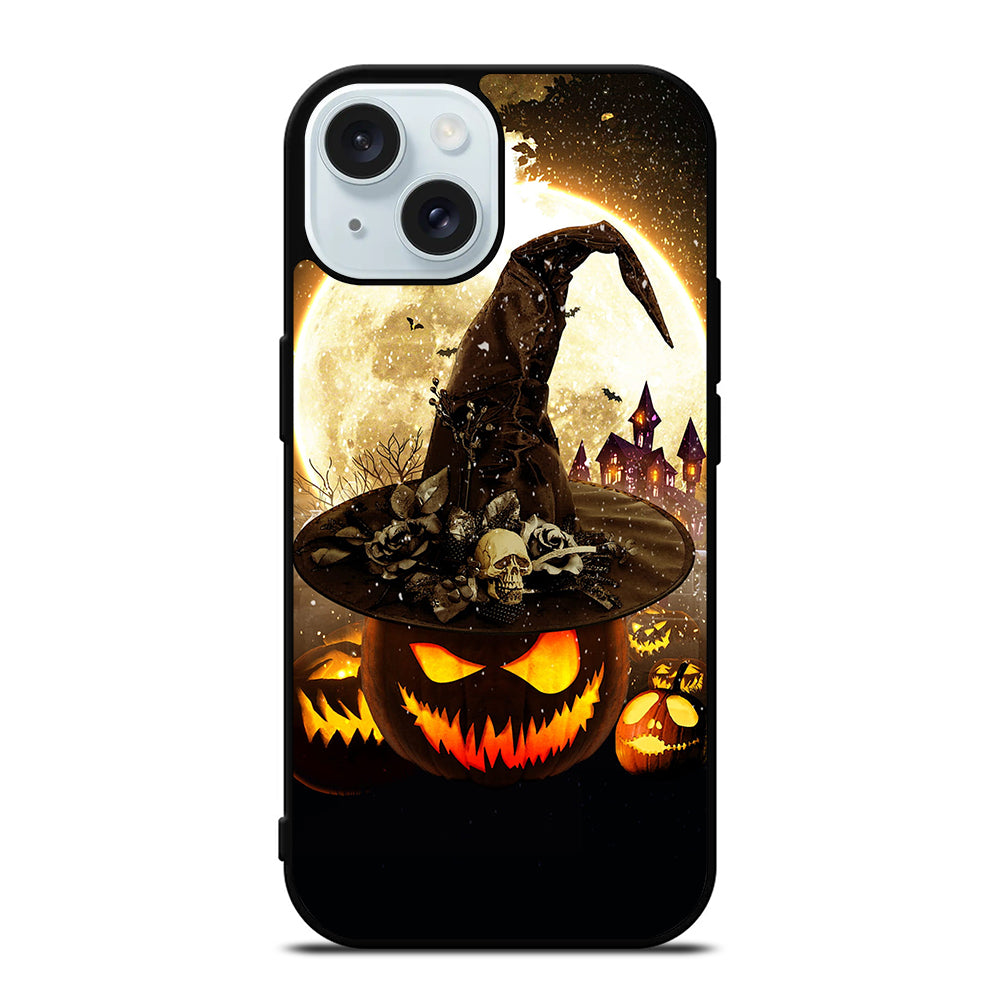 HALLOWEEN WITCH PUMPKIN 4 iPhone 15 Case Cover
