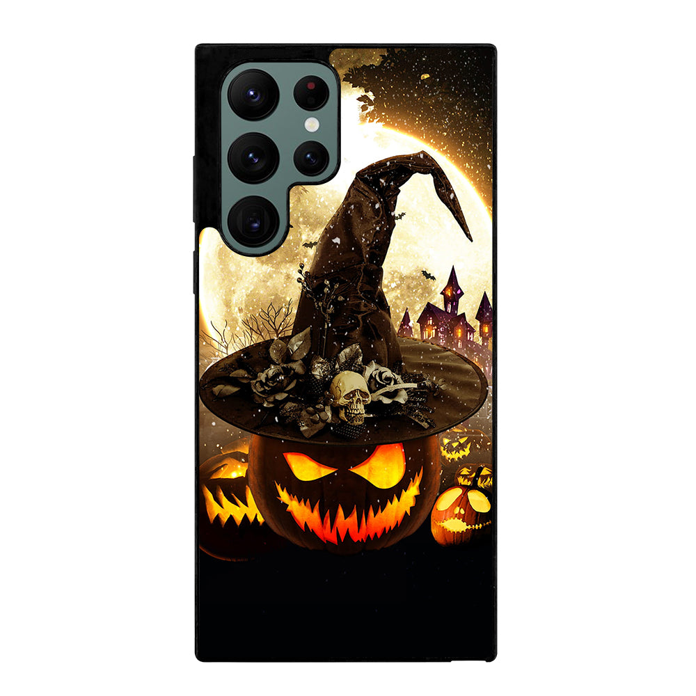 HALLOWEEN WITCH PUMPKIN 4 Samsung Galaxy S22 Ultra Case Cover