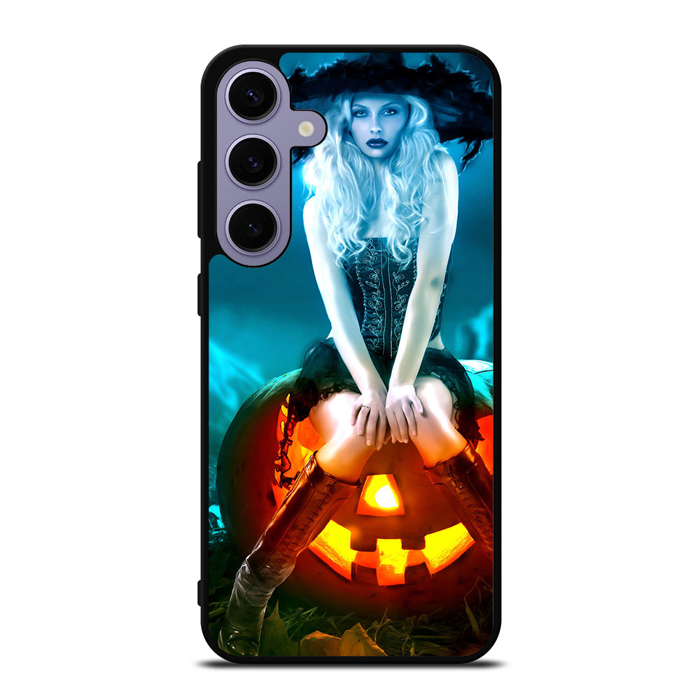 HALLOWEEN WITCH PUMPKIN 5 Samsung Galaxy S24 Plus Case Cover