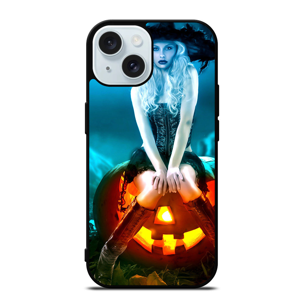 HALLOWEEN WITCH PUMPKIN 5 iPhone 15 Case Cover