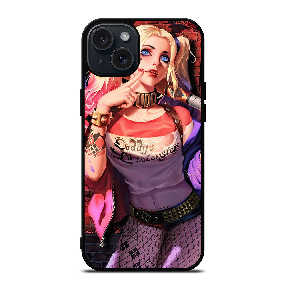 HARLEY QUINN CUTE iPhone 15 Plus Case Cover