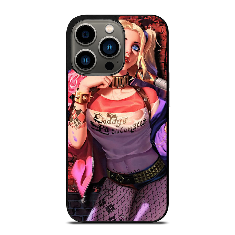 HARLEY QUINN CUTE iPhone 13 Pro Case Cover