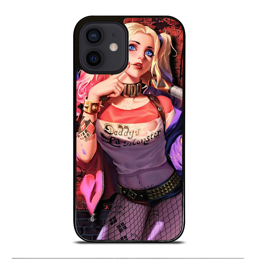 HARLEY QUINN CUTE iPhone 12 Mini Case Cover