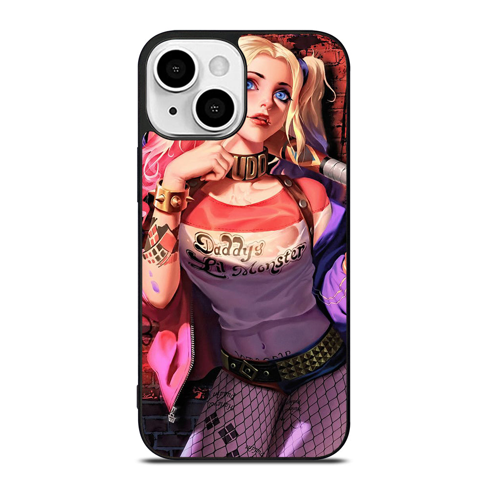 HARLEY QUINN CUTE iPhone 13 Mini Case Cover