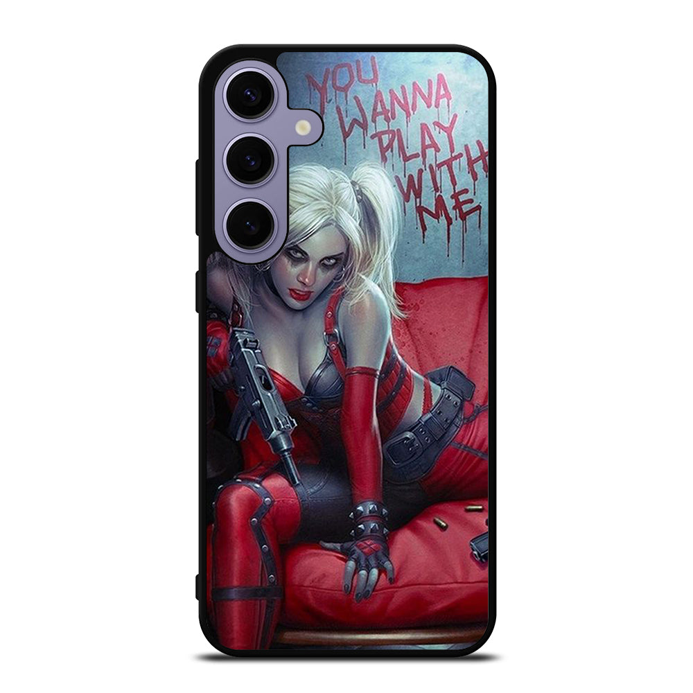 HARLEY QUINN QUOTE Samsung Galaxy S24 Plus Case Cover
