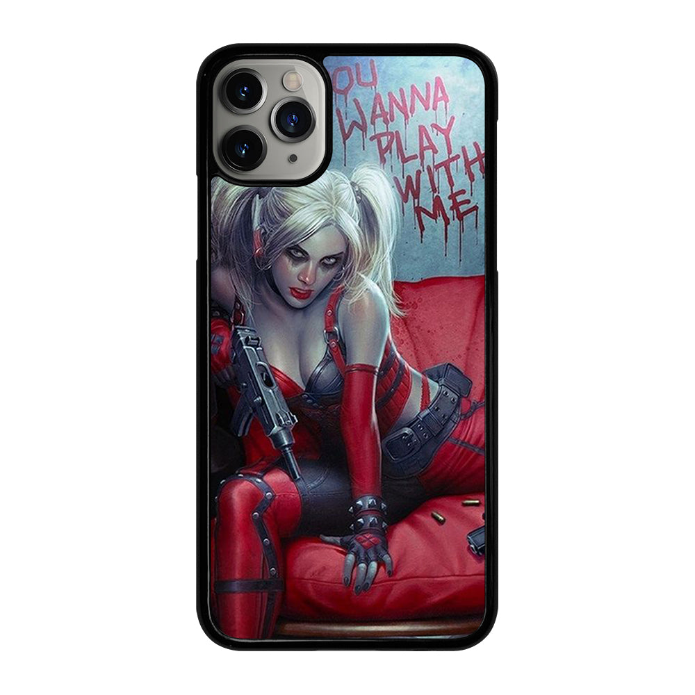 HARLEY QUINN QUOTE iPhone 11 Pro Max Case Cover