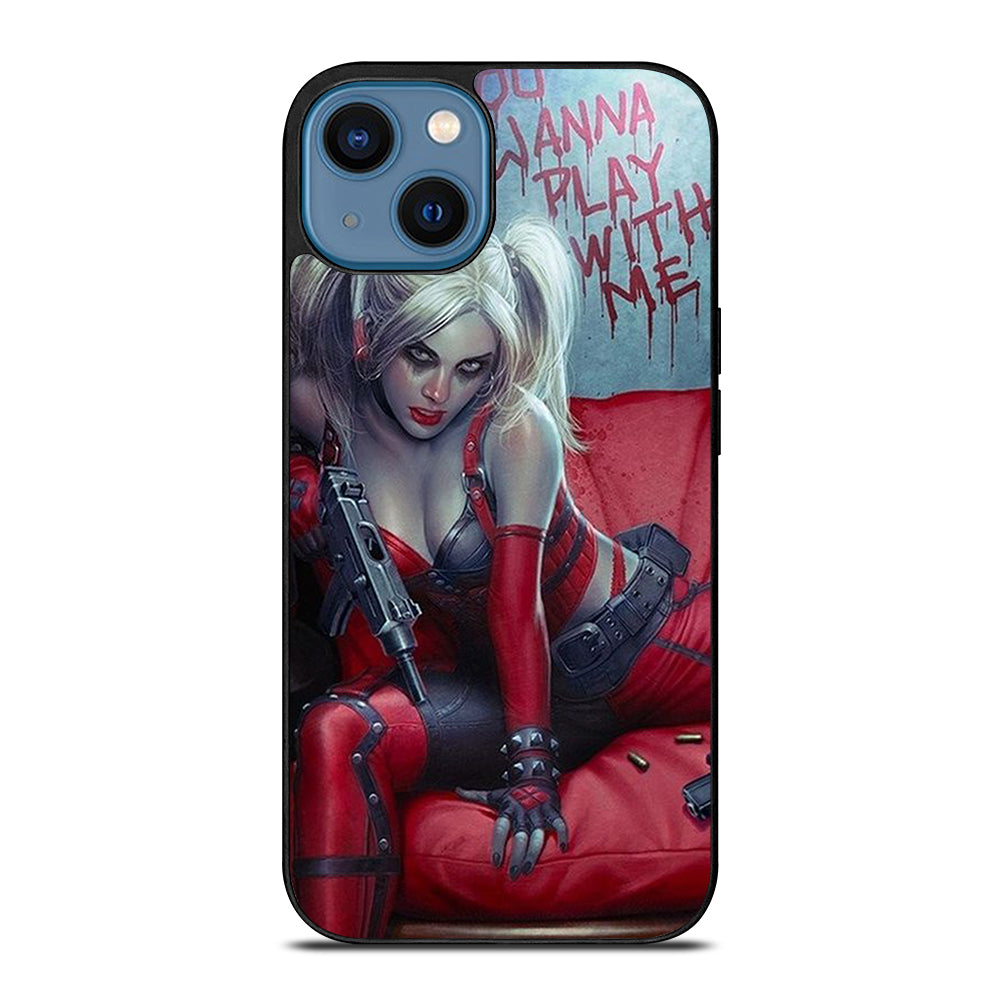 HARLEY QUINN QUOTE iPhone 14 Case Cover