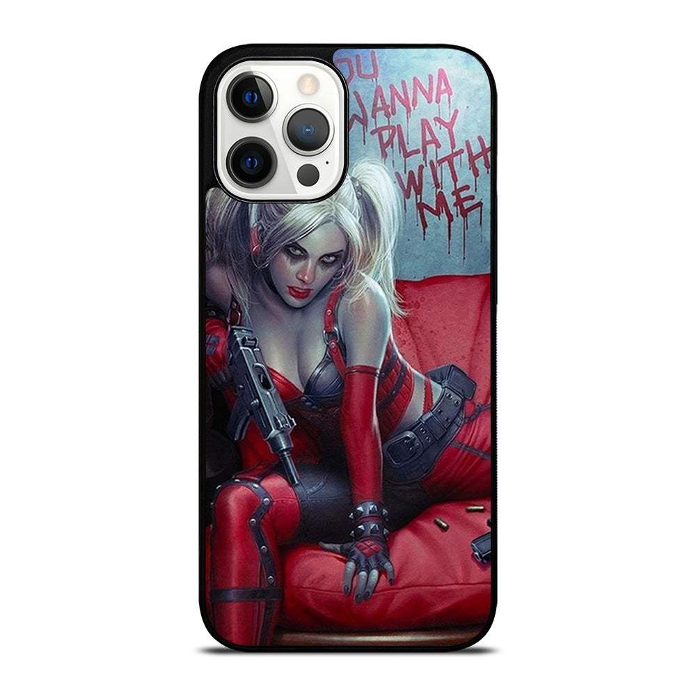 HARLEY QUINN QUOTE iPhone 12 Pro Max Case Cover