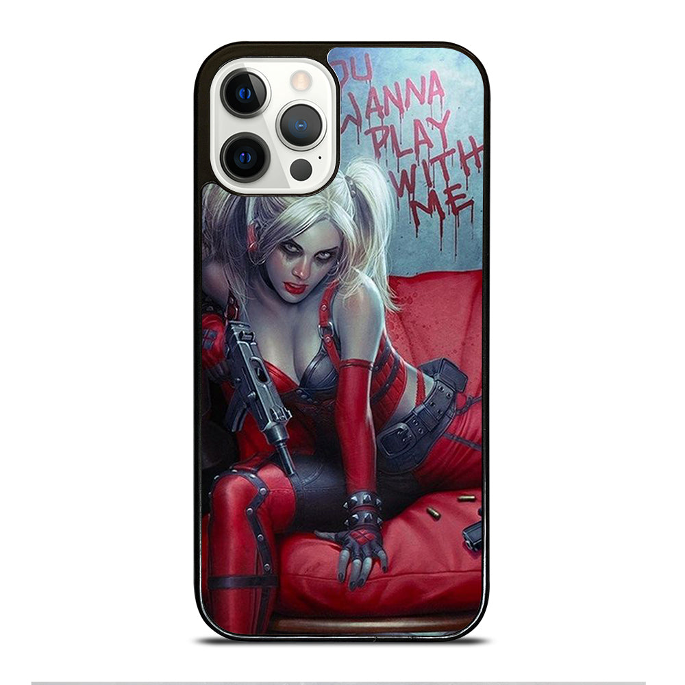 HARLEY QUINN QUOTE iPhone 12 Pro Case Cover